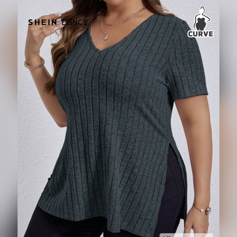 Shein Curve Shirt Sz 3xl NWOT